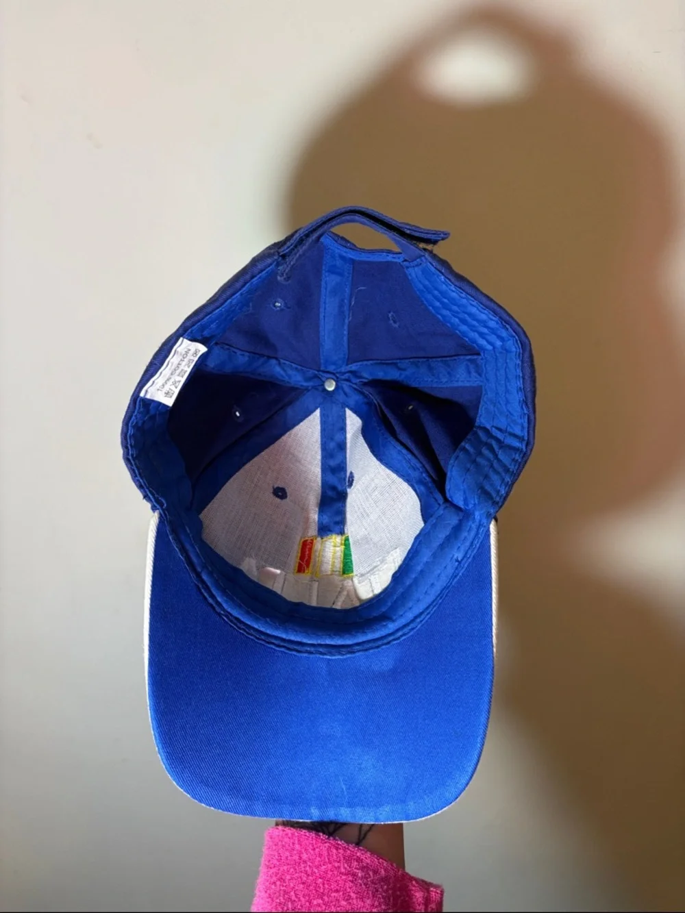 Kid’s Blue Italia Italian Italy Flag and Crest Classic Baseball Cap Velcro Youth